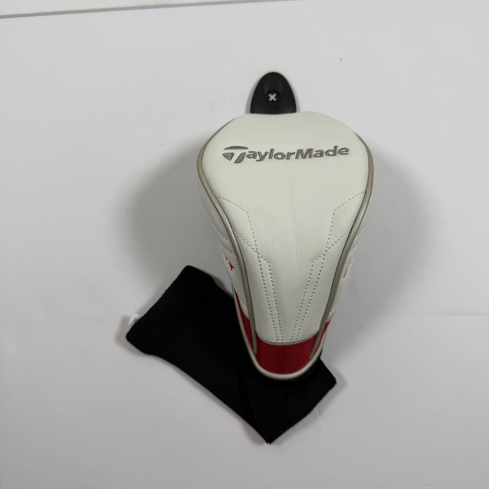 TaylorMade AeroBurner Fairway Wood Headcover White Red Black Adjustable Dial